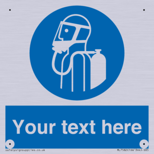 Custom use self contained breathing appliance